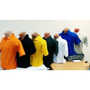 Однотонное поло арт.714