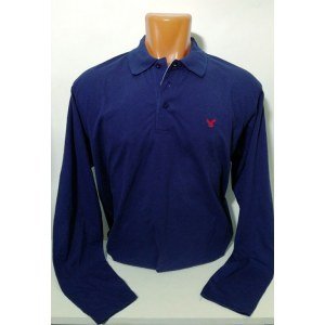 Рубашка Поло с длинным рукавом арт.713